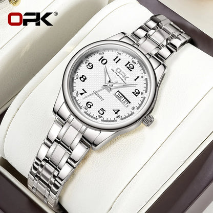 Watch For Women Quartz Watch Waterproof Classic Luxury Brand Stainless Steel Strap