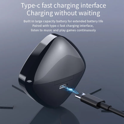 Wireless Bluetooth 5.3 Headset Earphones With Mic Smart Touch Headphones In-Ear Noise Reduction Earbuds
