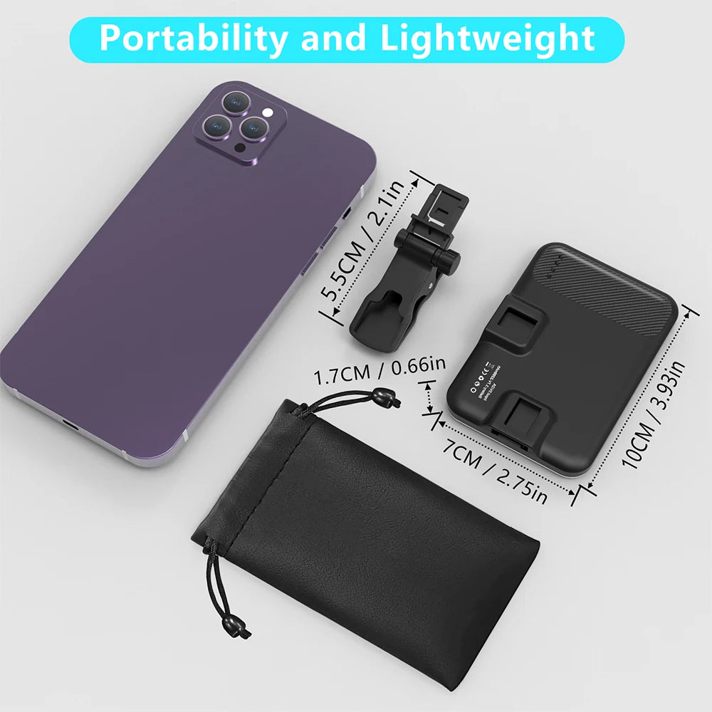 LED Selfie Light 60 High-quality for cell phone, 7 Light Modes