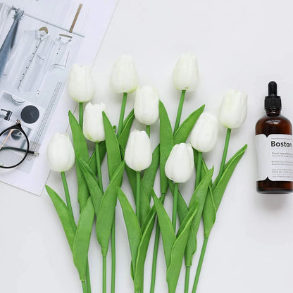 Artificial Tulip Real Touch Flower (10/30 PCS)