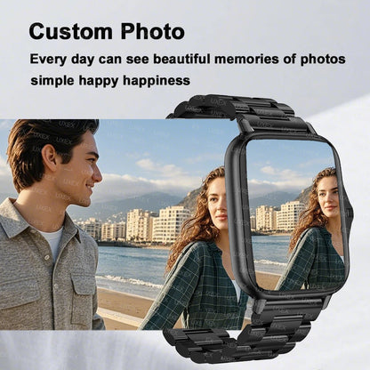 Smart Watch 1.83'' Full Screen Bluetooth Talk Blood Oxygen/Blood Pressure Monitor Smartwatch for women & men
