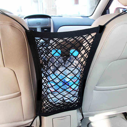 Pet Car Barrier Dog Car Barrier with Automatic Safety Mesh Storage Protector Mesh Net