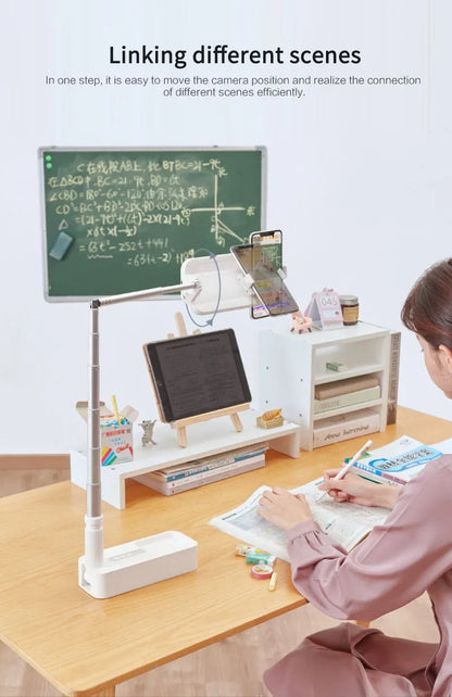 Multifunction Mobile Phone Holder Can Be Bent & Telescopic with light & remote control