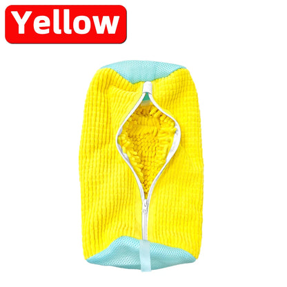 Shoe Washing Bag With Large Capacity - Zipper Machine Suitable For All Kinds Of Shoes Without