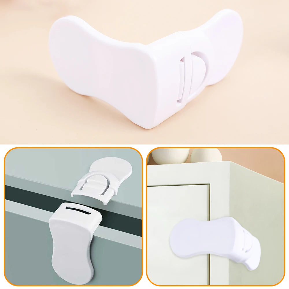 1-5pcs Baby Multifunctional Safety Locks Anti-opening Cabinet