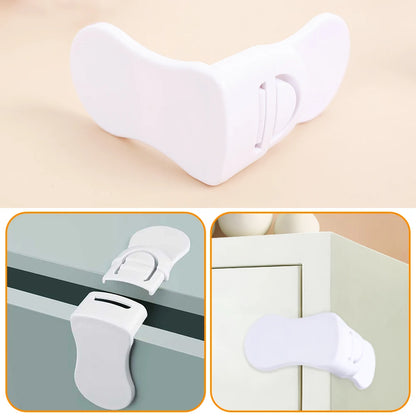 1-5pcs Baby Multifunctional Safety Locks Anti-opening Cabinet
