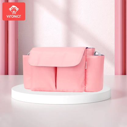 Large Capacity Travel Hanging Bag- Bottle Holder - Diaper Bag