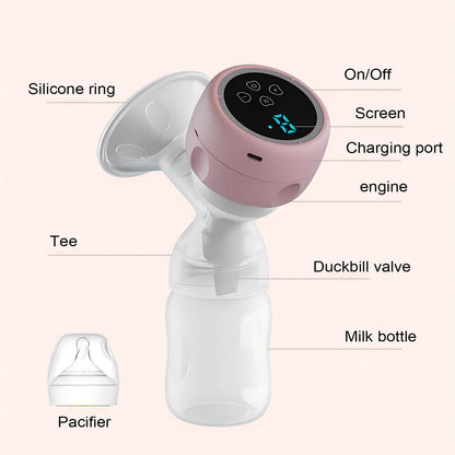 Electric Breast Pump Intelligent Integrated High Suction  - Painless and Silent Breast pump