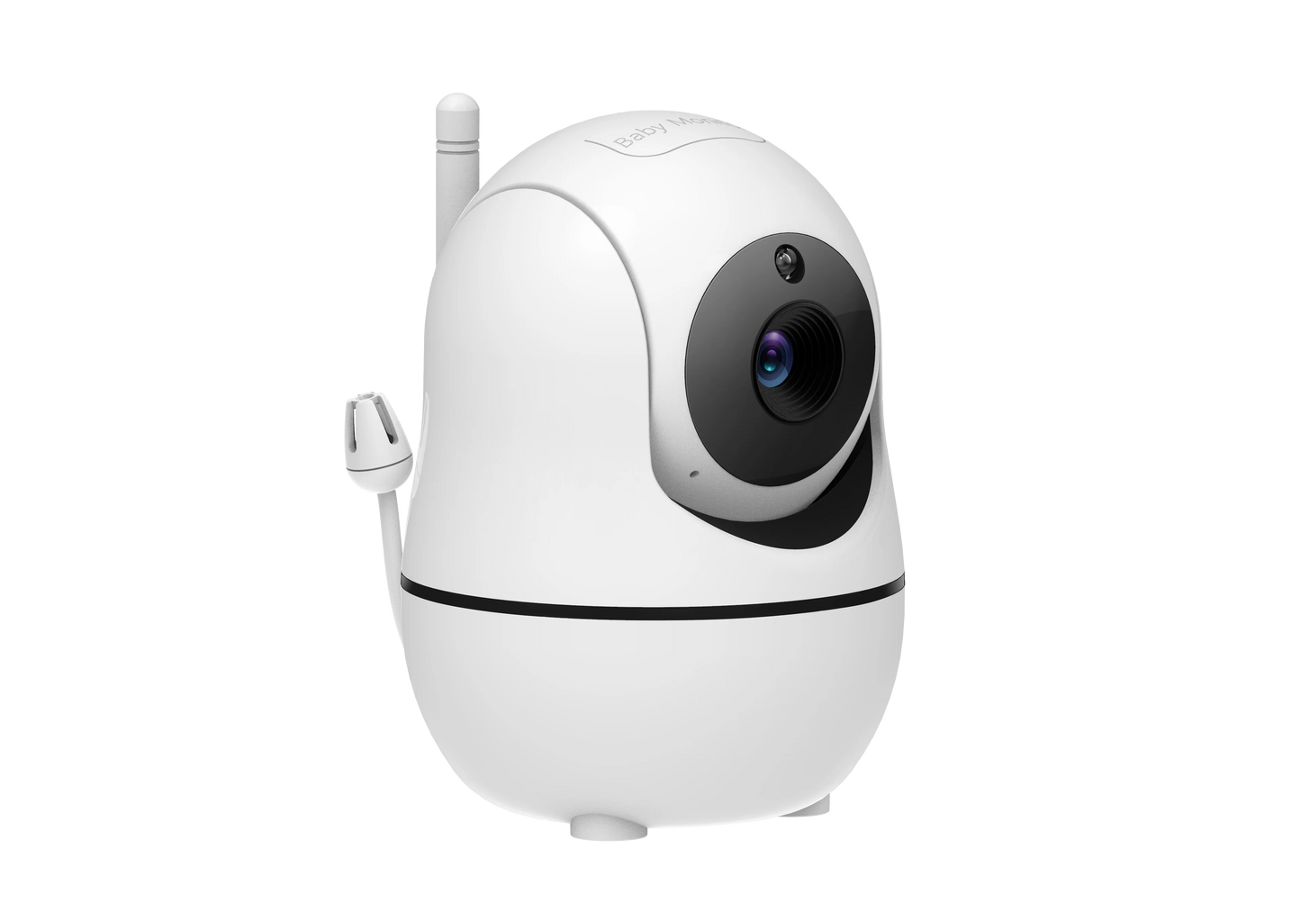 1080P HD Split Screen Video Baby Monitor with two Camera, Hack Proof, Remote Zoom/Pan/Tilt, 4000mAh Battery
