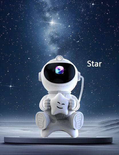 Astronaut LED Night Light Galaxy Star Projector Bluetooth Speaker Remote Control Timer 360° Adjustable Angle