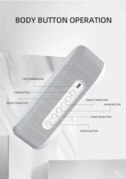 Alarm Clock Wireless Phone Chargers Lamp Night For iPhone 17 16 15 14 13 Fast Charging Dock
