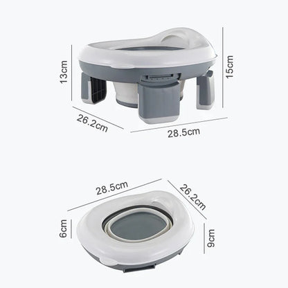 3 in 1 Travel Toilet Seat Foldable Children Potty with Bags